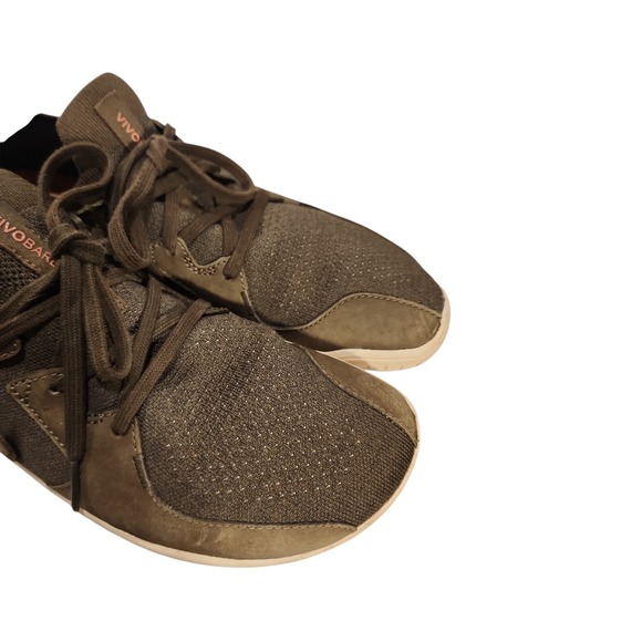 VivoBarefoot Primus Asana III 40 EU Womens Sz 9 Olive Leather Sneaker Shoes EUC - Picture 5 of 11